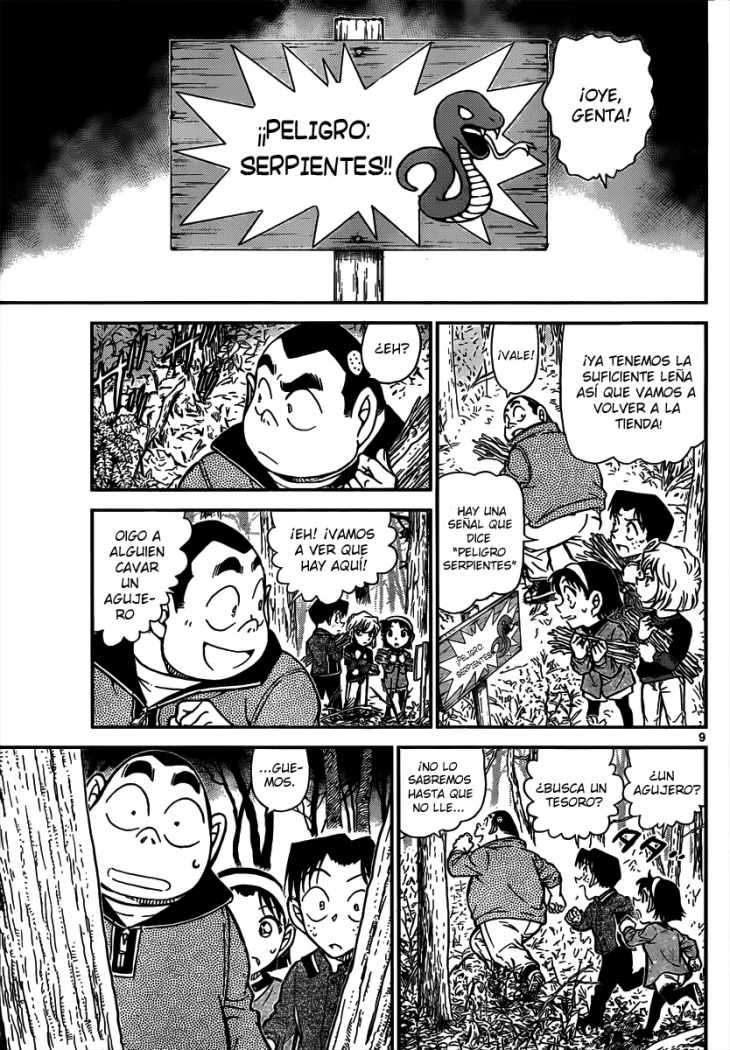 Detective Conan Capítulo 815 - Página 9 en español