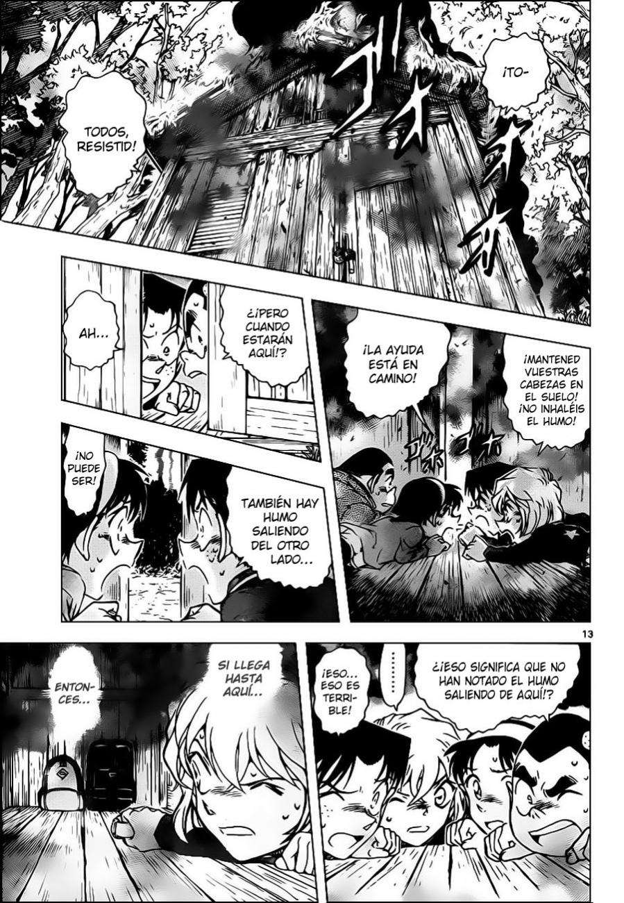 Detective Conan Capítulo 816 - Página 13 en español