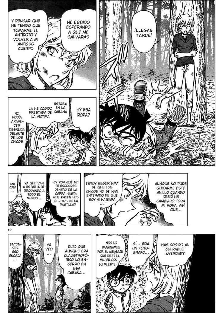 Detective Conan Capítulo 817 - Página 12 en español