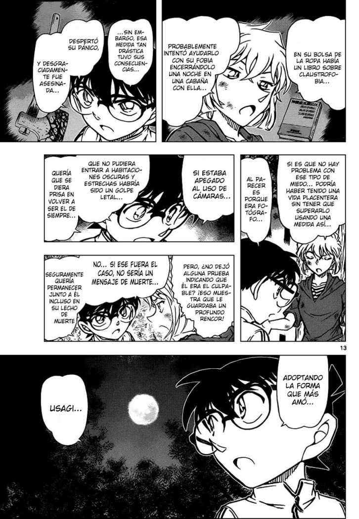 Detective Conan Capítulo 817 - Página 13 en español