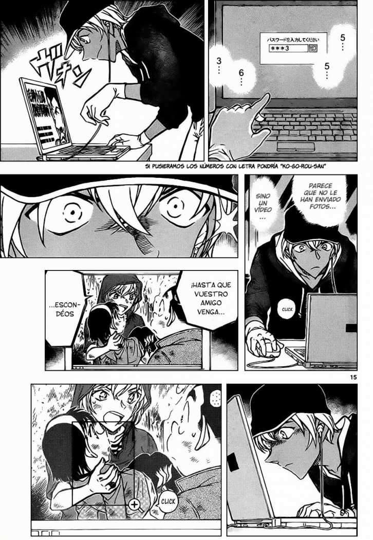 Detective Conan Capítulo 817 - Página 15 en español