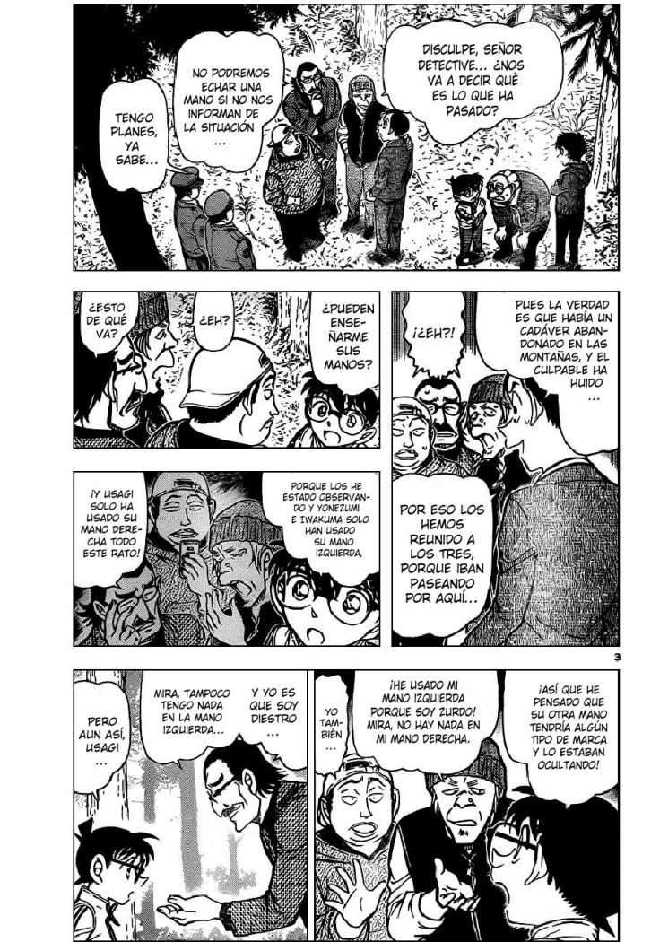 Detective Conan Capítulo 817 - Página 3 en español