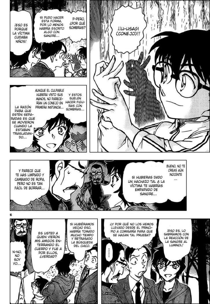 Detective Conan Capítulo 817 - Página 6 en español