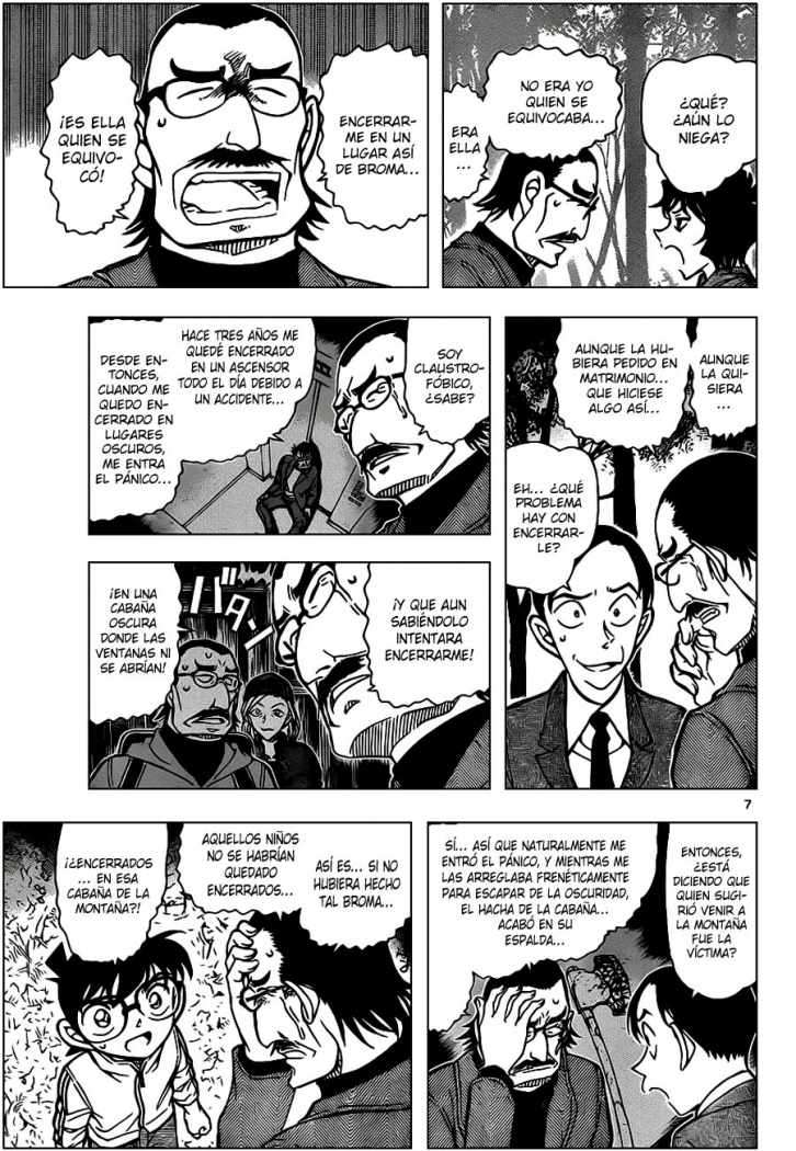 Detective Conan Capítulo 817 - Página 7 en español