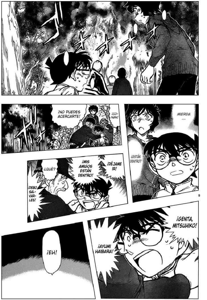 Detective Conan Capítulo 817 - Página 9 en español