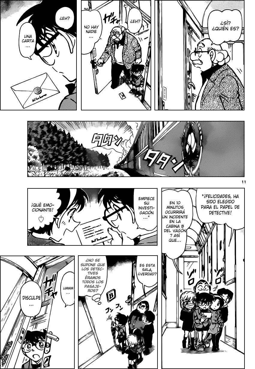 Detective Conan Capítulo 818 - Página 11 en español