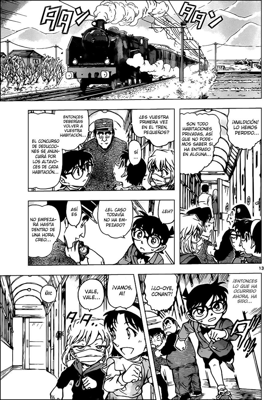 Detective Conan Capítulo 818 - Página 13 en español