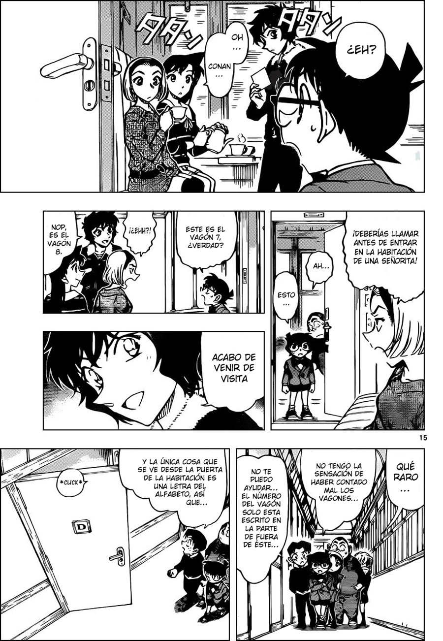 Detective Conan Capítulo 818 - Página 15 en español