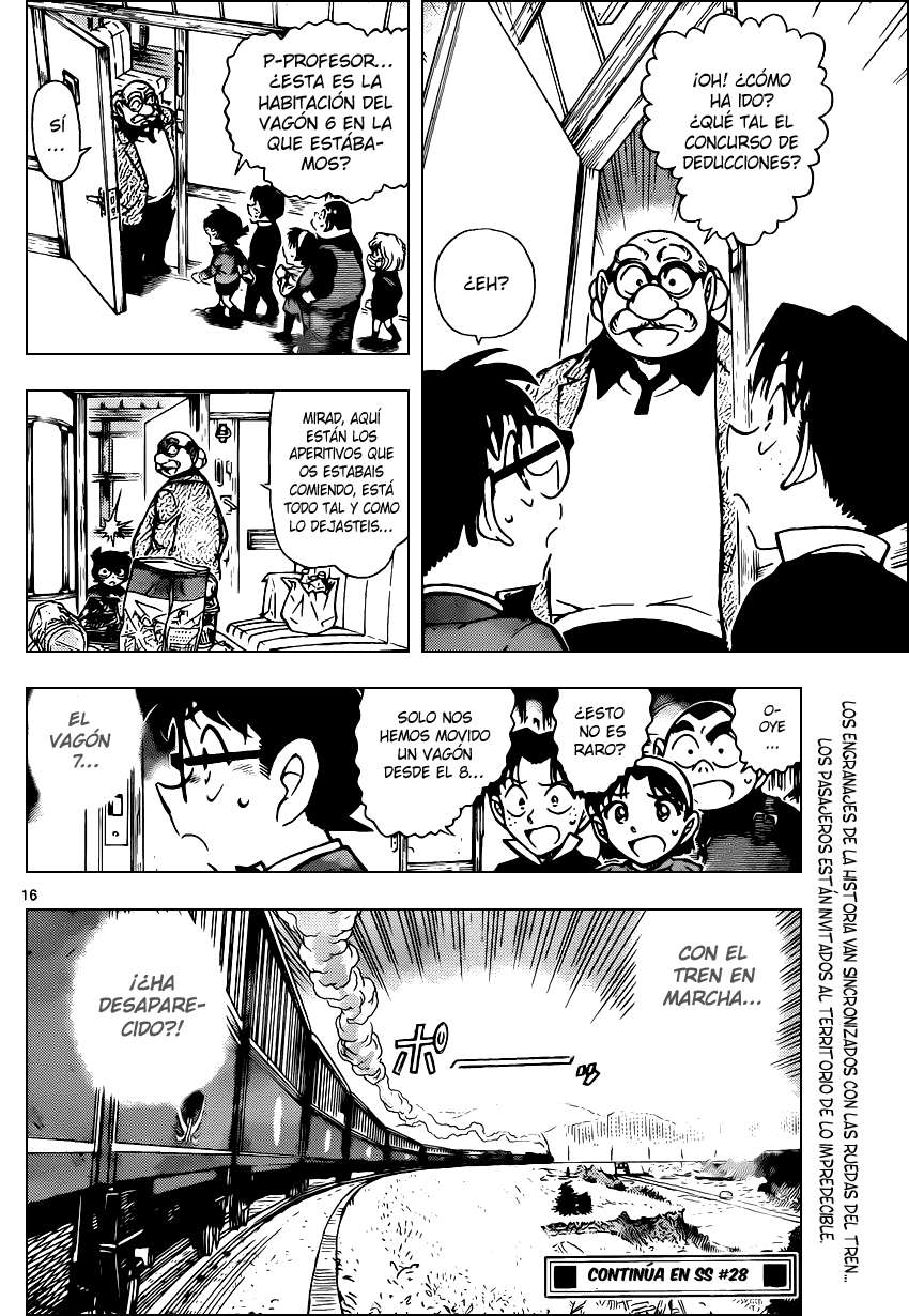 Detective Conan Capítulo 818 - Página 16 en español