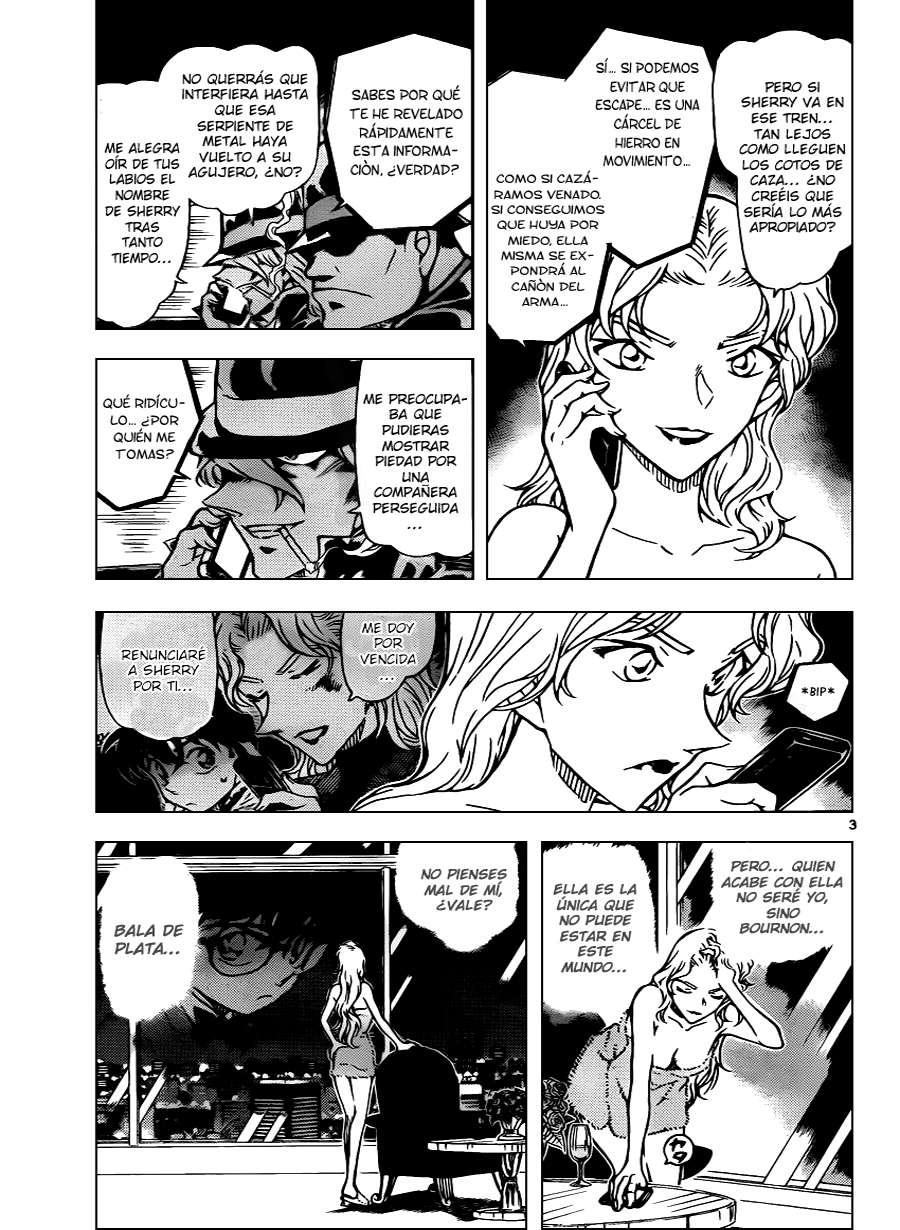 Detective Conan Capítulo 818 - Página 3 en español