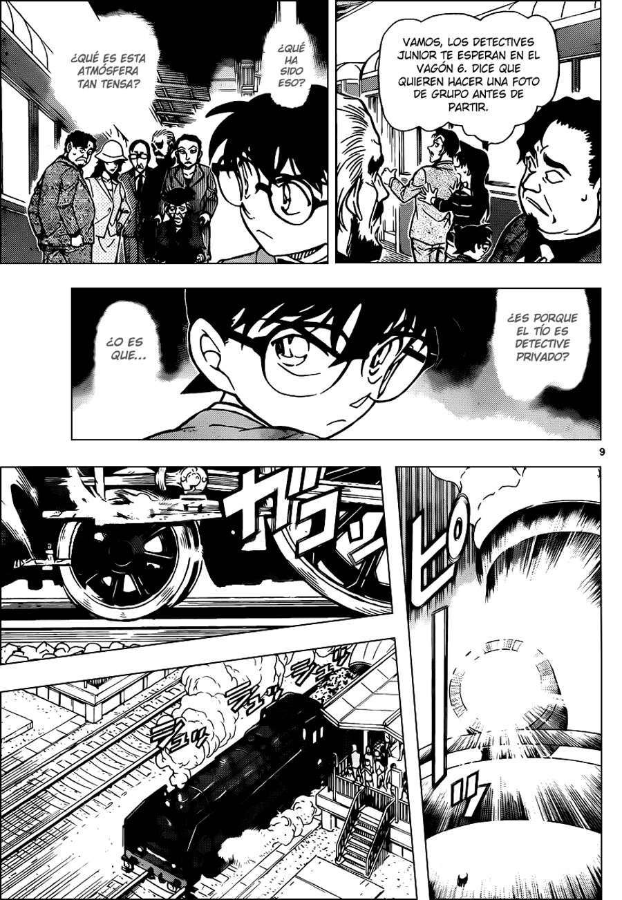 Detective Conan Capítulo 818 - Página 9 en español