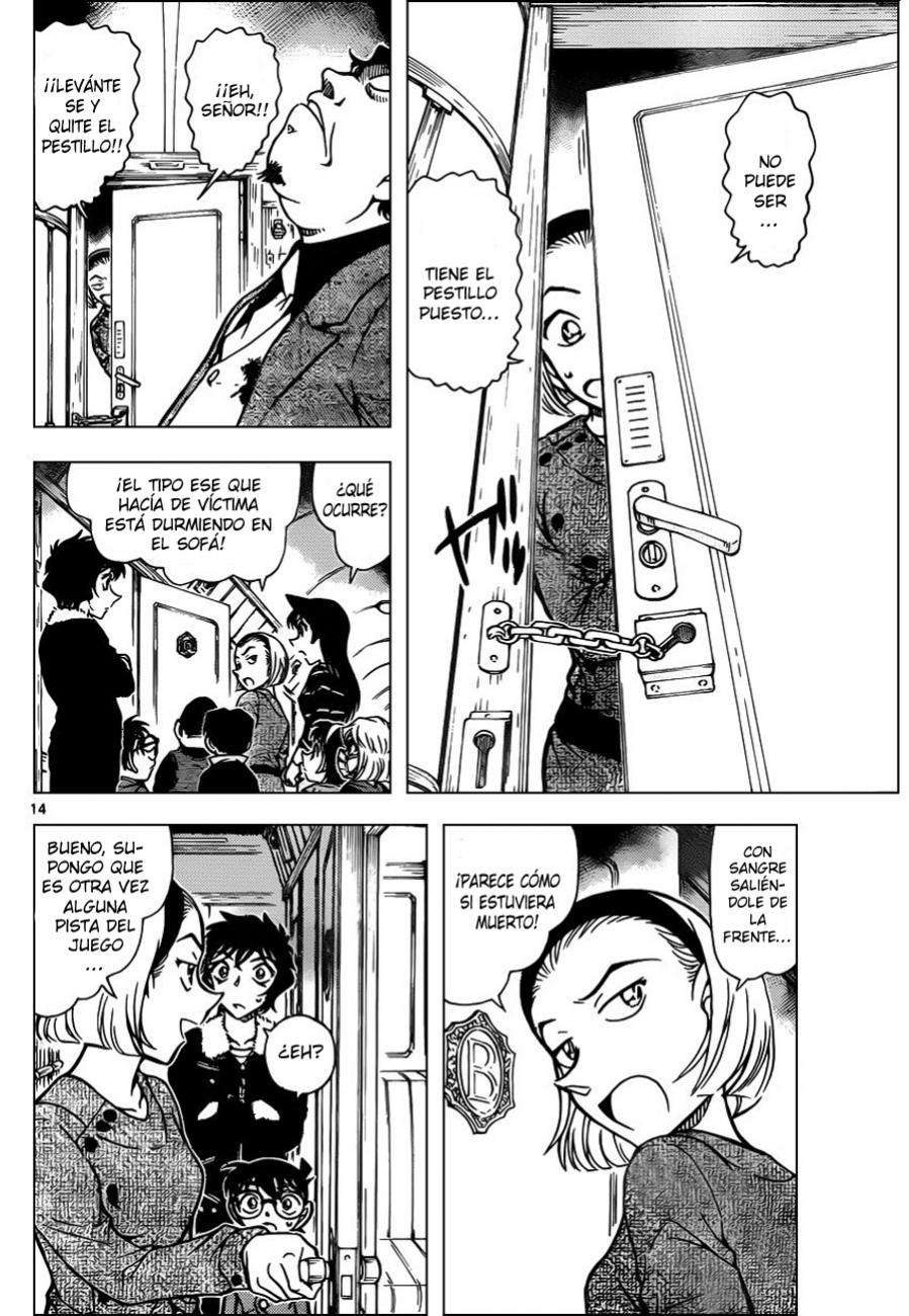 Detective Conan Capítulo 819 - Página 14 en español