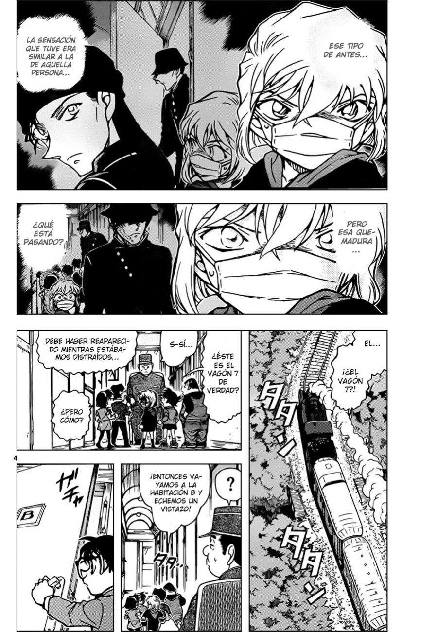 Detective Conan Capítulo 819 - Página 4 en español