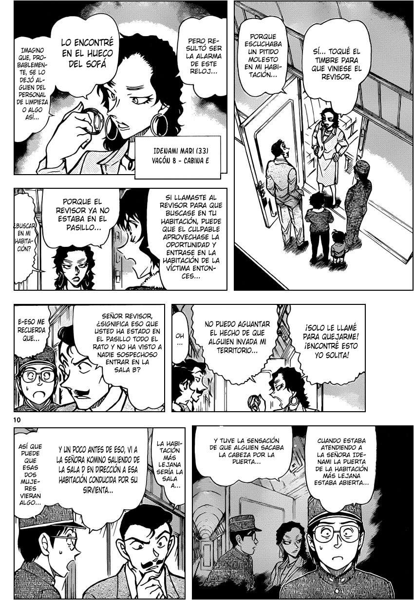 Detective Conan Capítulo 820 - Página 10 en español