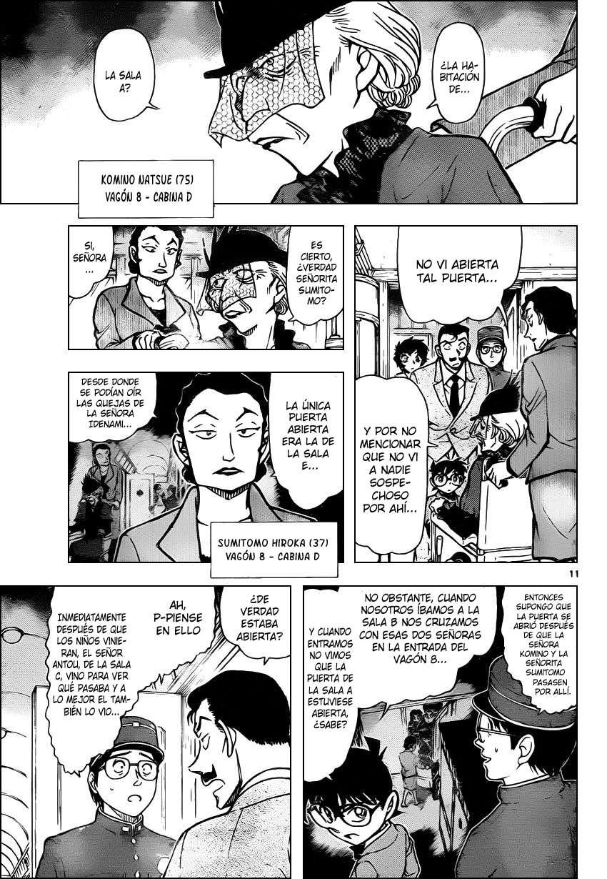 Detective Conan Capítulo 820 - Página 11 en español