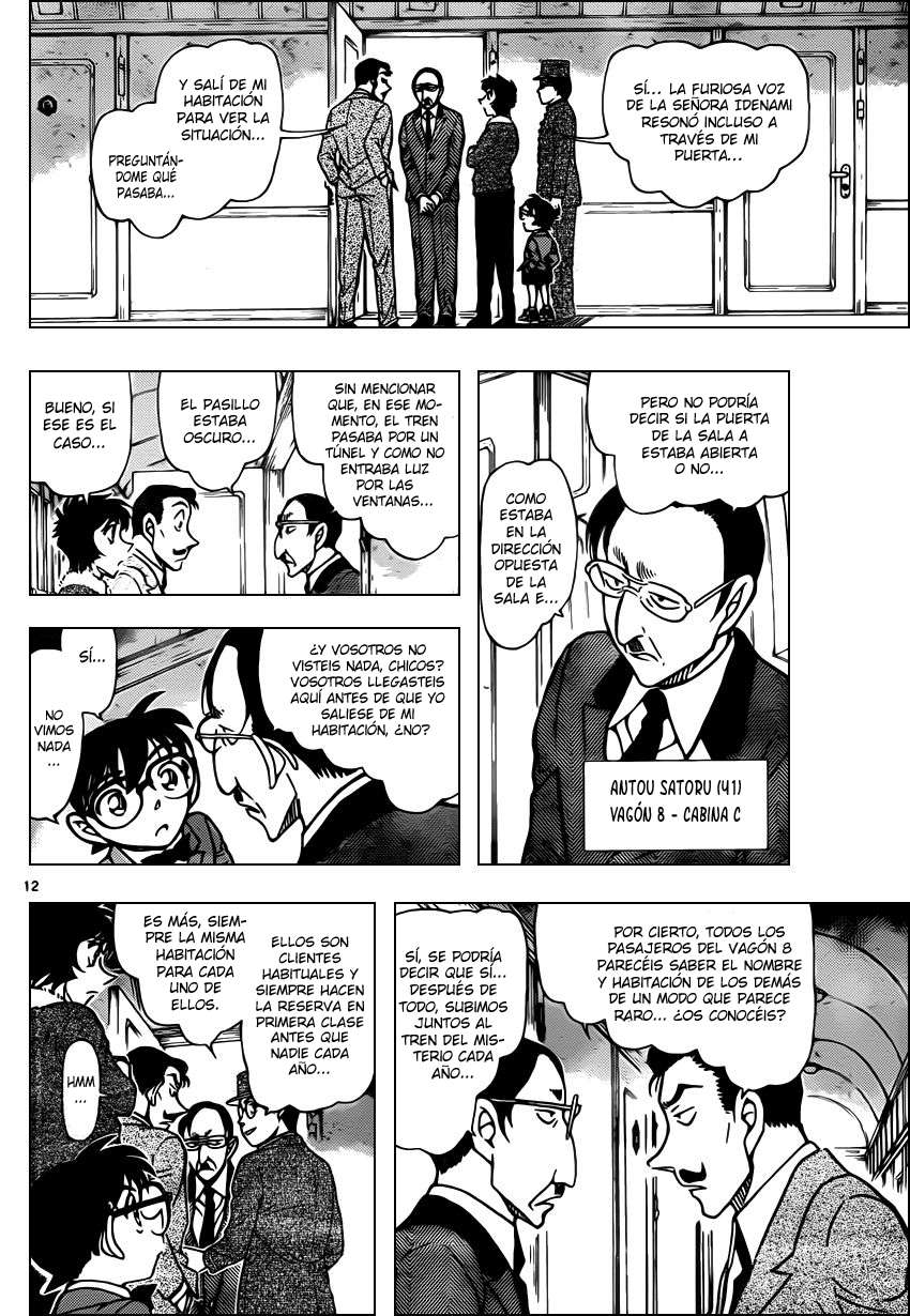 Detective Conan Capítulo 820 - Página 12 en español