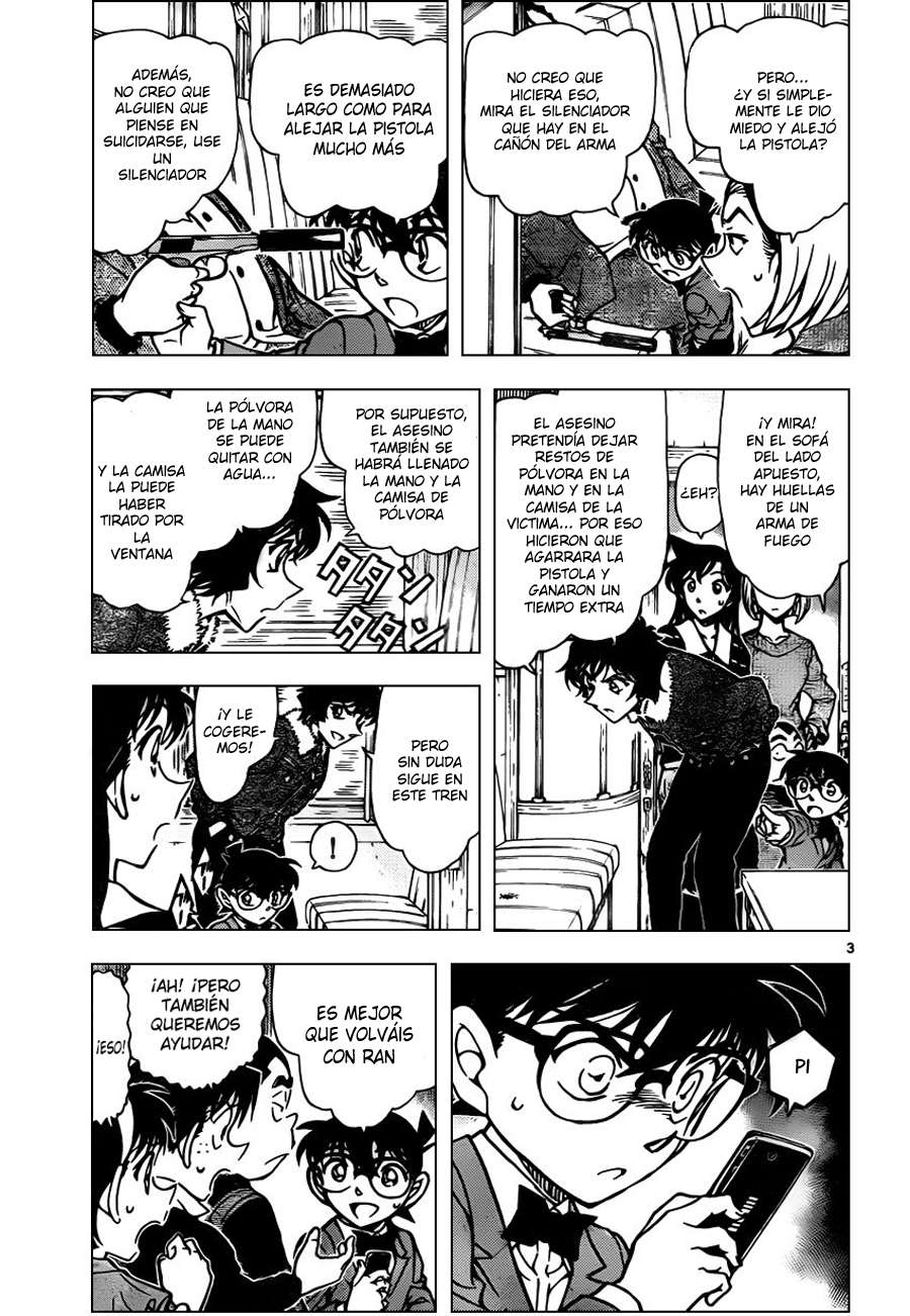 Detective Conan Capítulo 820 - Página 3 en español