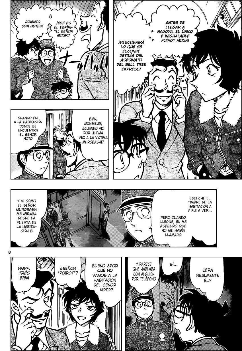 Detective Conan Capítulo 820 - Página 8 en español