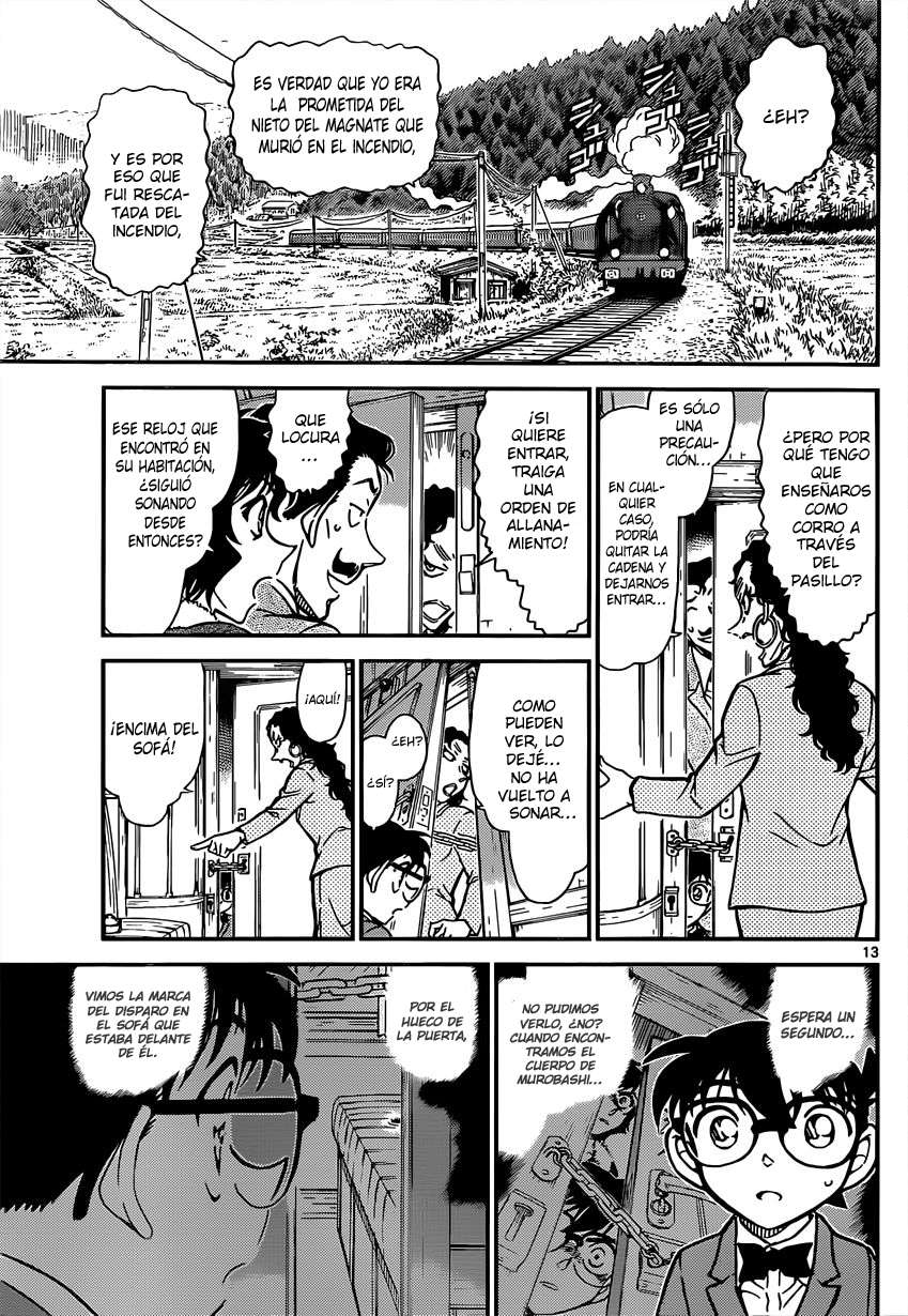 Detective Conan Capítulo 821 - Página 13 en español