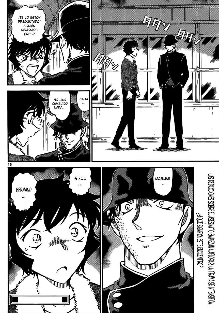 Detective Conan Capítulo 821 - Página 16 en español