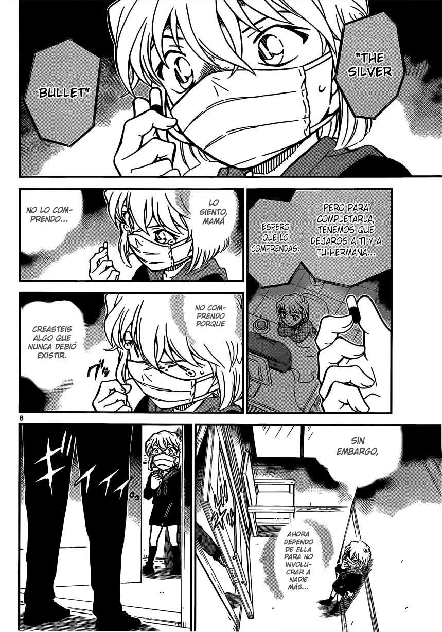 Detective Conan Capítulo 821 - Página 8 en español