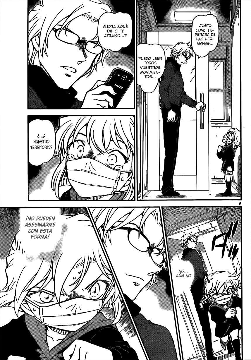 Detective Conan Capítulo 821 - Página 9 en español
