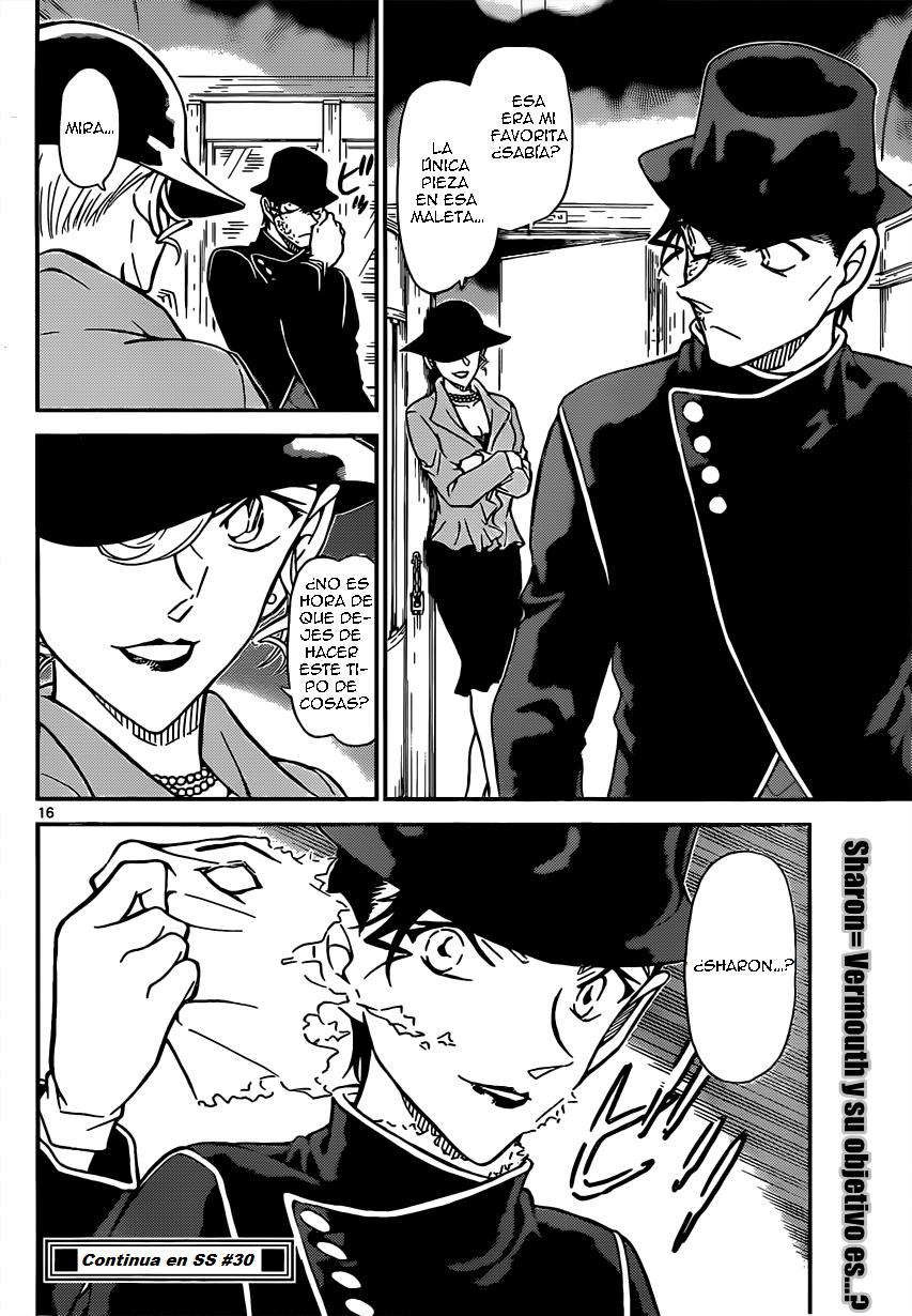 Detective Conan Capítulo 822 - Página 16 en español