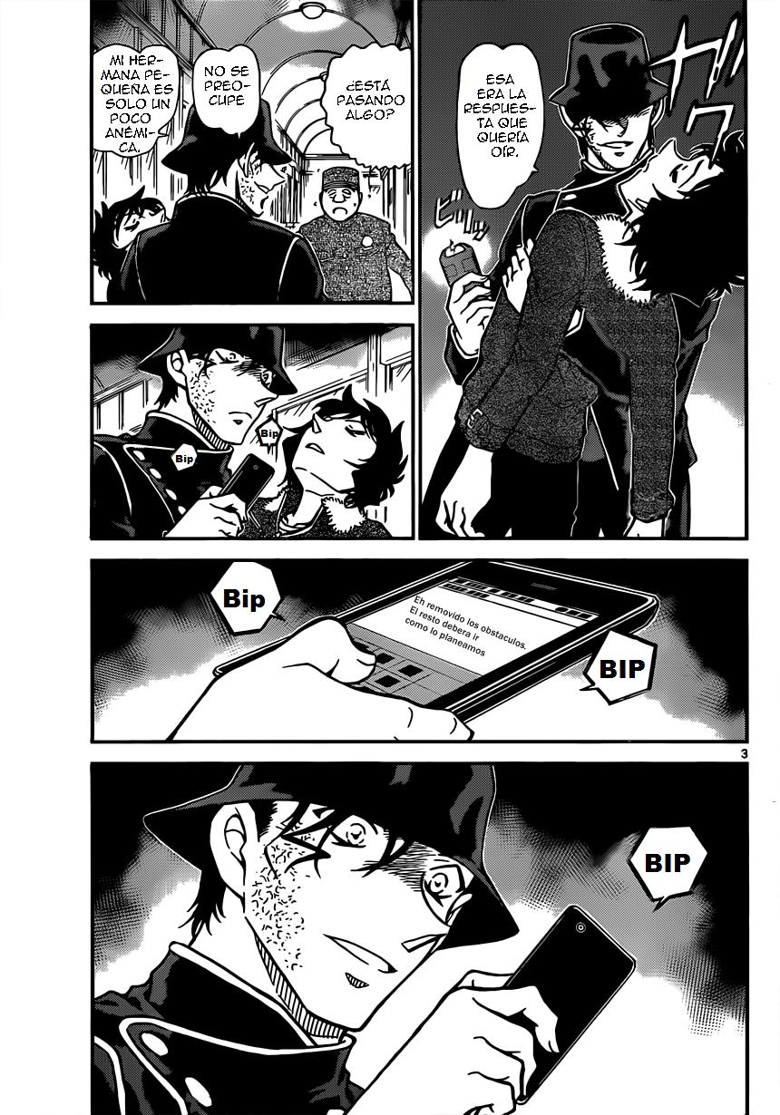 Detective Conan Capítulo 822 - Página 3 en español