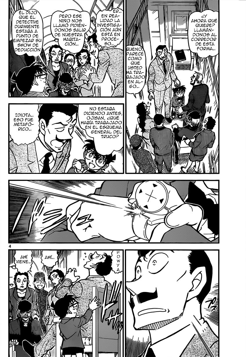 Detective Conan Capítulo 822 - Página 4 en español