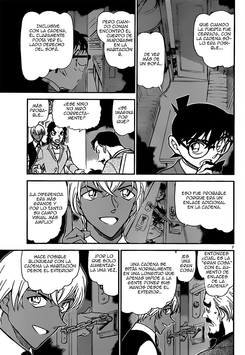 Detective Conan Capítulo 822 - Página 7 en español