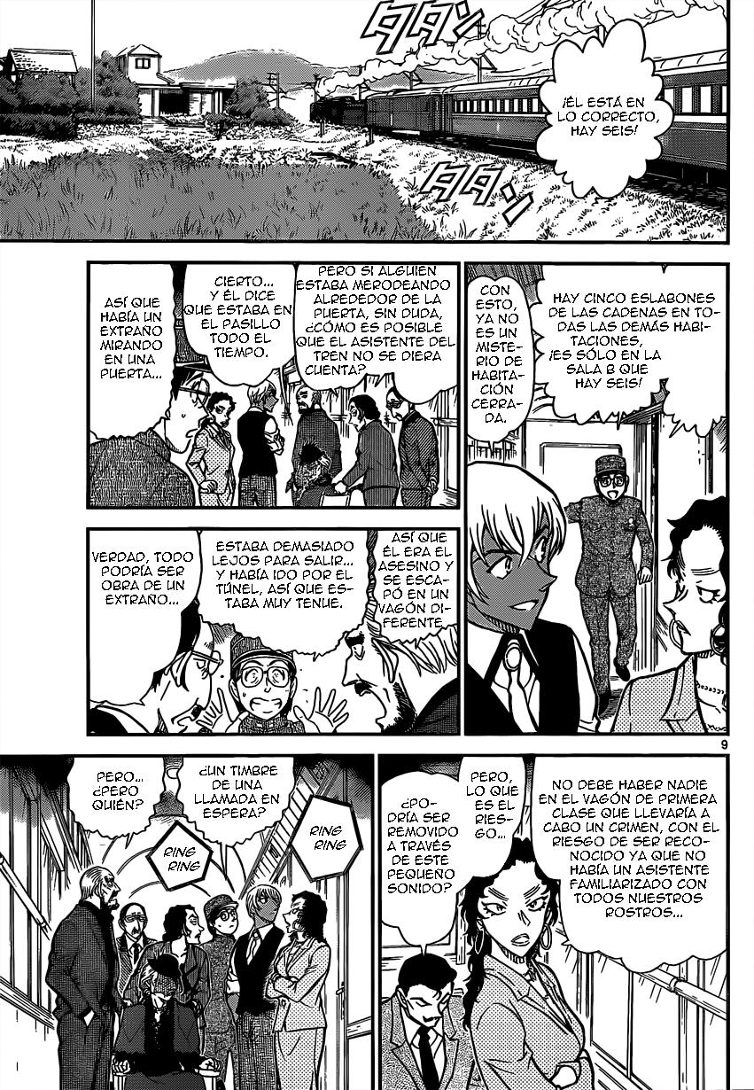 Detective Conan Capítulo 822 - Página 9 en español