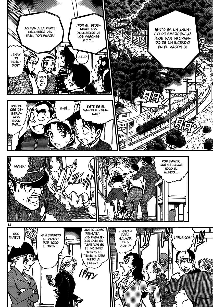Detective Conan Capítulo 823 - Página 14 en español