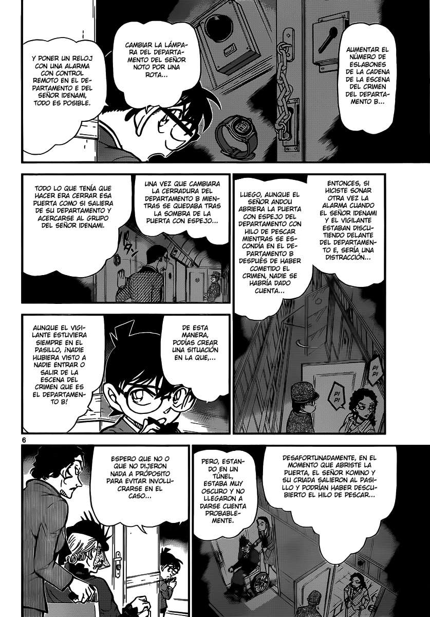 Detective Conan Capítulo 823 - Página 6 en español