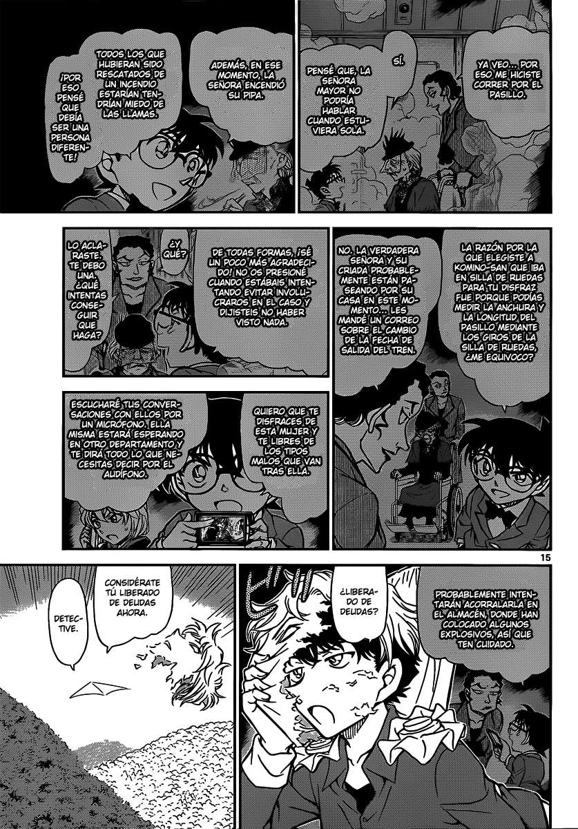 Detective Conan Capítulo 824 - Página 15 en español
