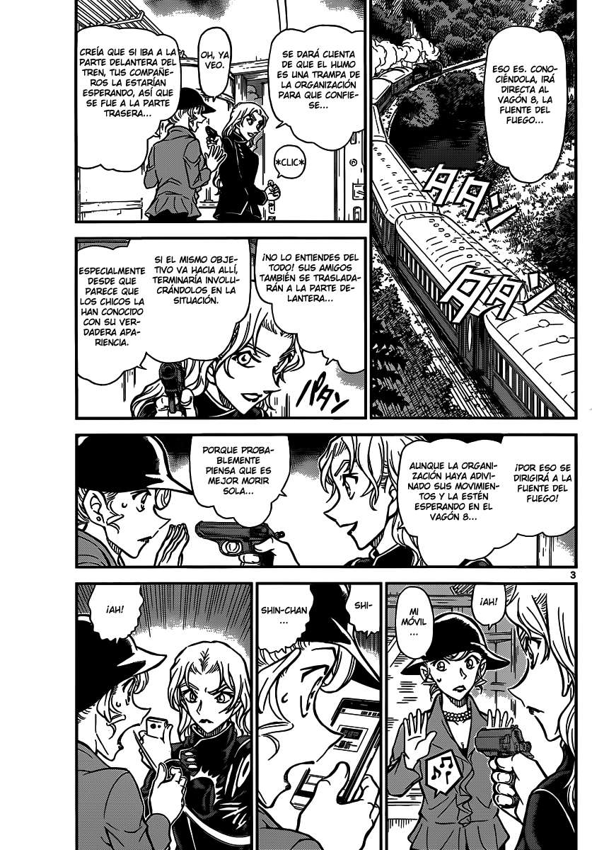 Detective Conan Capítulo 824 - Página 3 en español