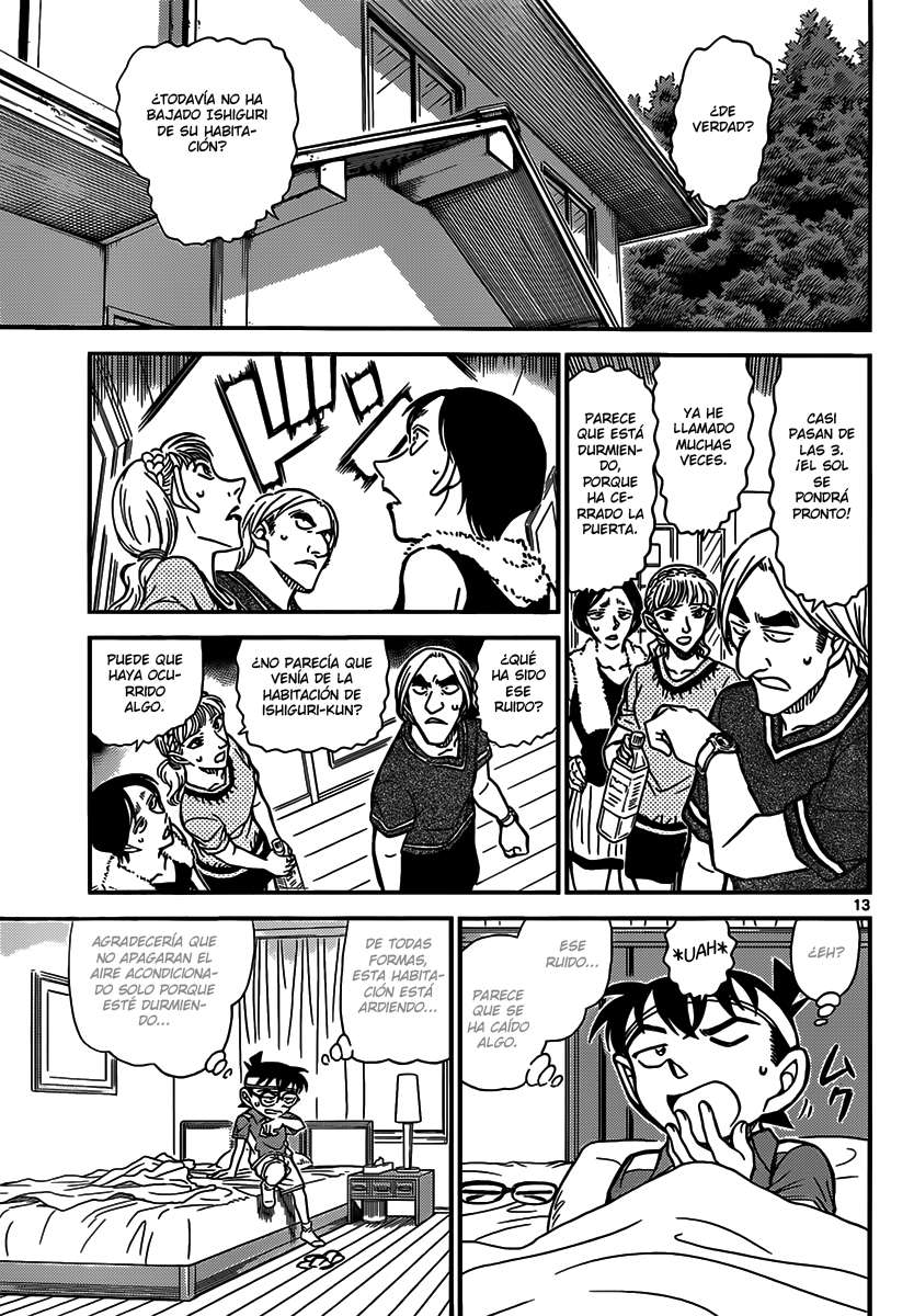 Detective Conan Capítulo 825 - Página 13 en español