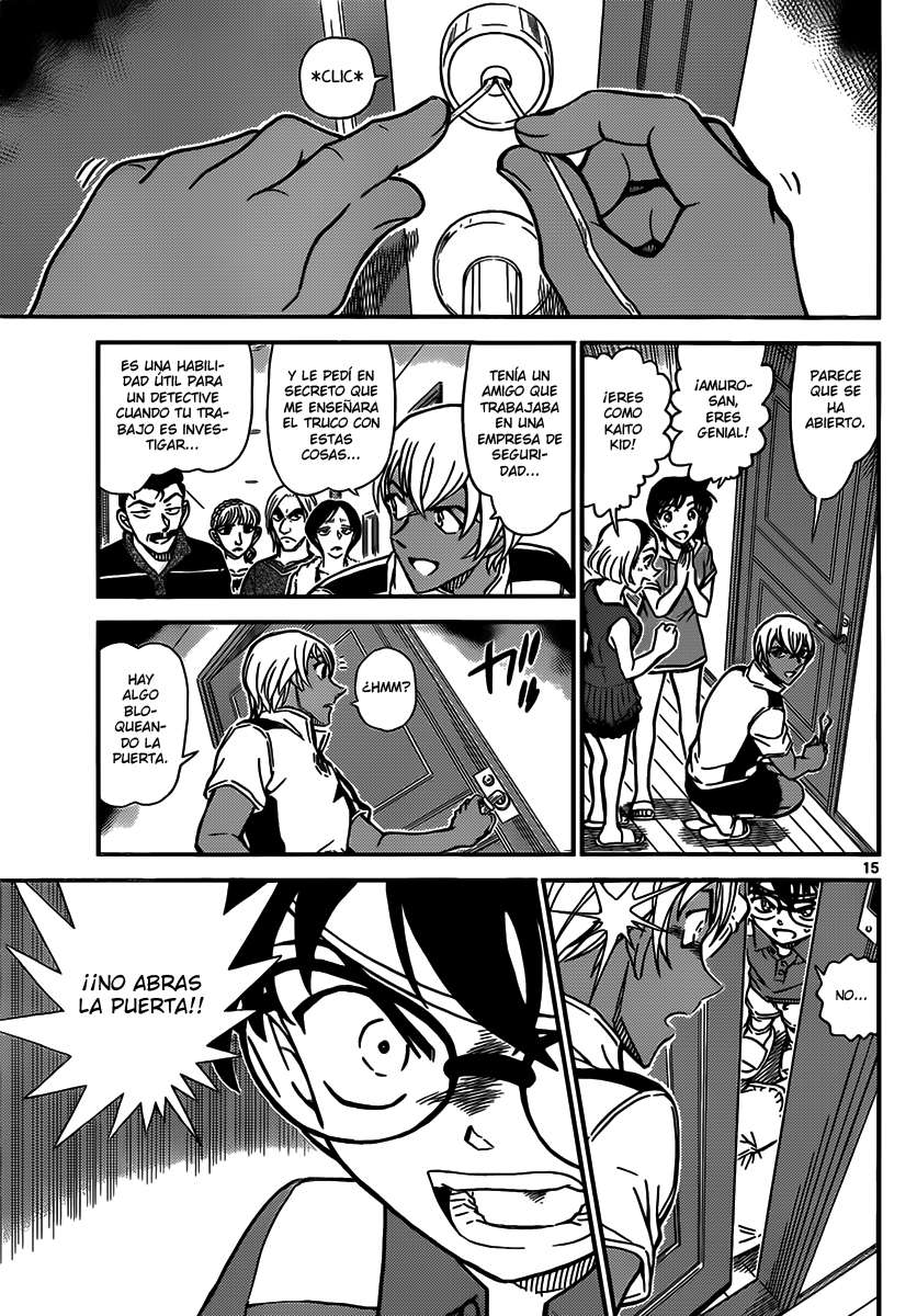 Detective Conan Capítulo 825 - Página 15 en español
