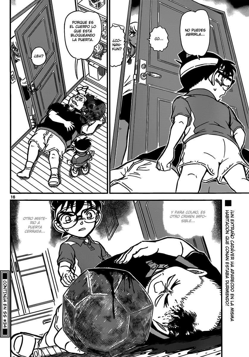 Detective Conan Capítulo 825 - Página 16 en español