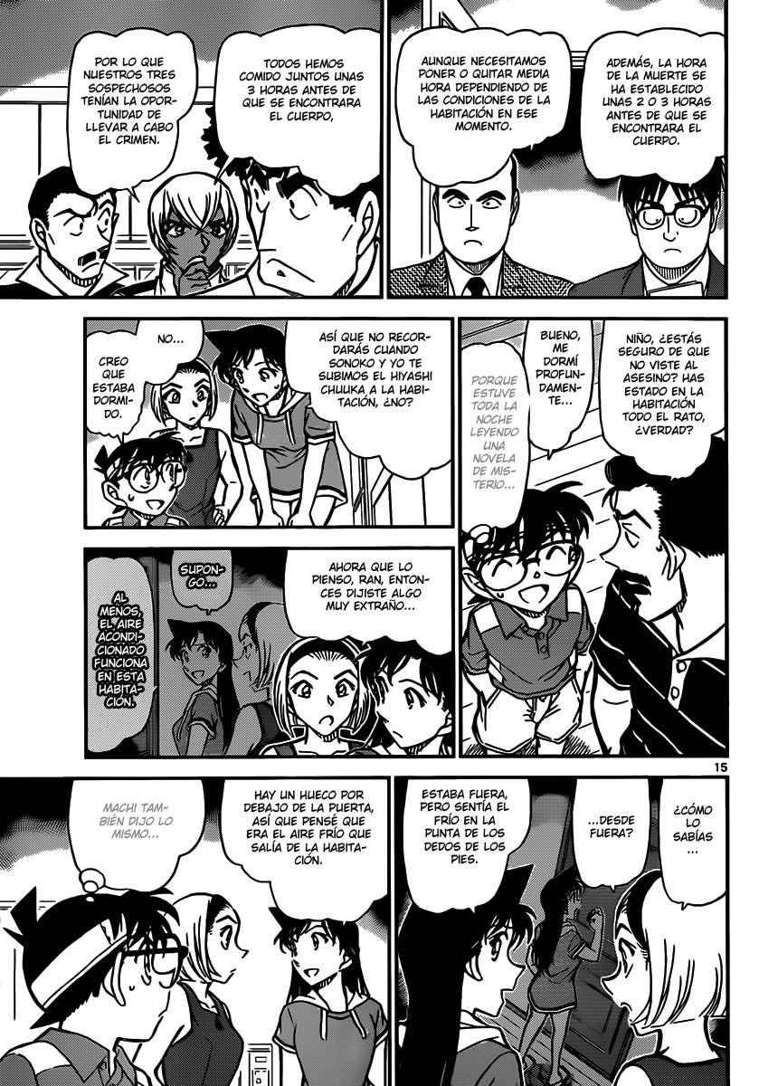 Detective Conan Capítulo 826 - Página 15 en español