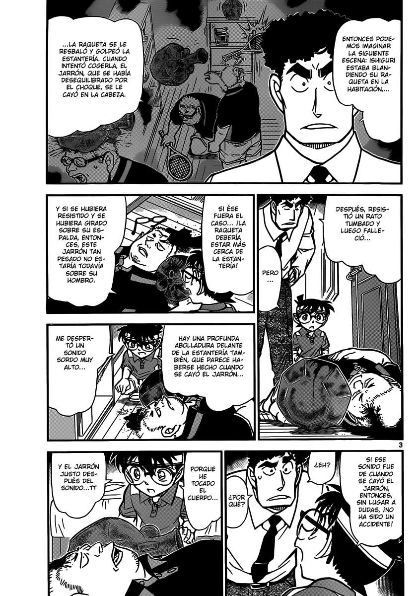 Detective Conan Capítulo 826 - Página 3 en español