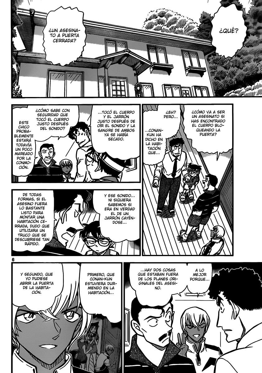 Detective Conan Capítulo 826 - Página 6 en español
