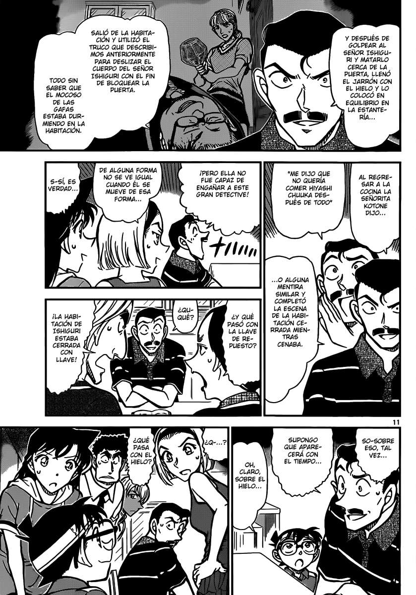 Detective Conan Capítulo 827 - Página 11 en español