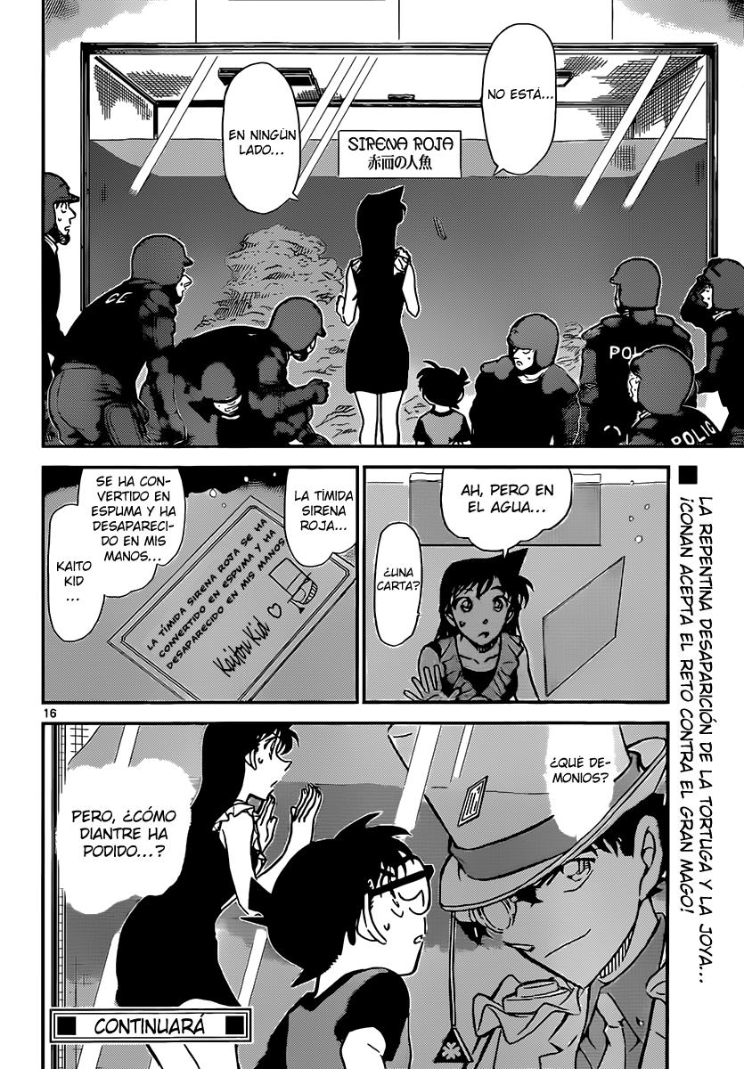 Detective Conan Capítulo 828 - Página 17 en español
