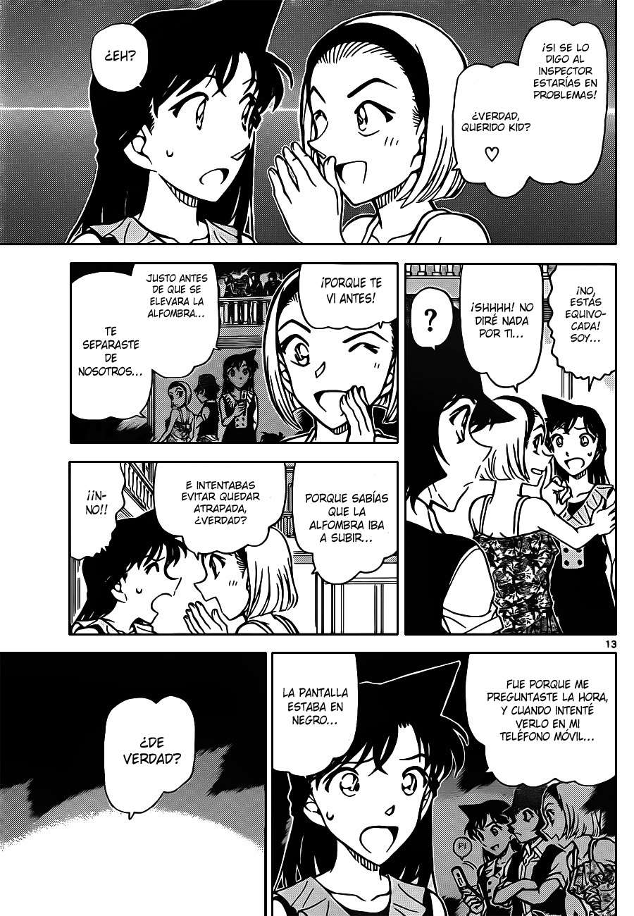 Detective Conan Capítulo 829 - Página 13 en español
