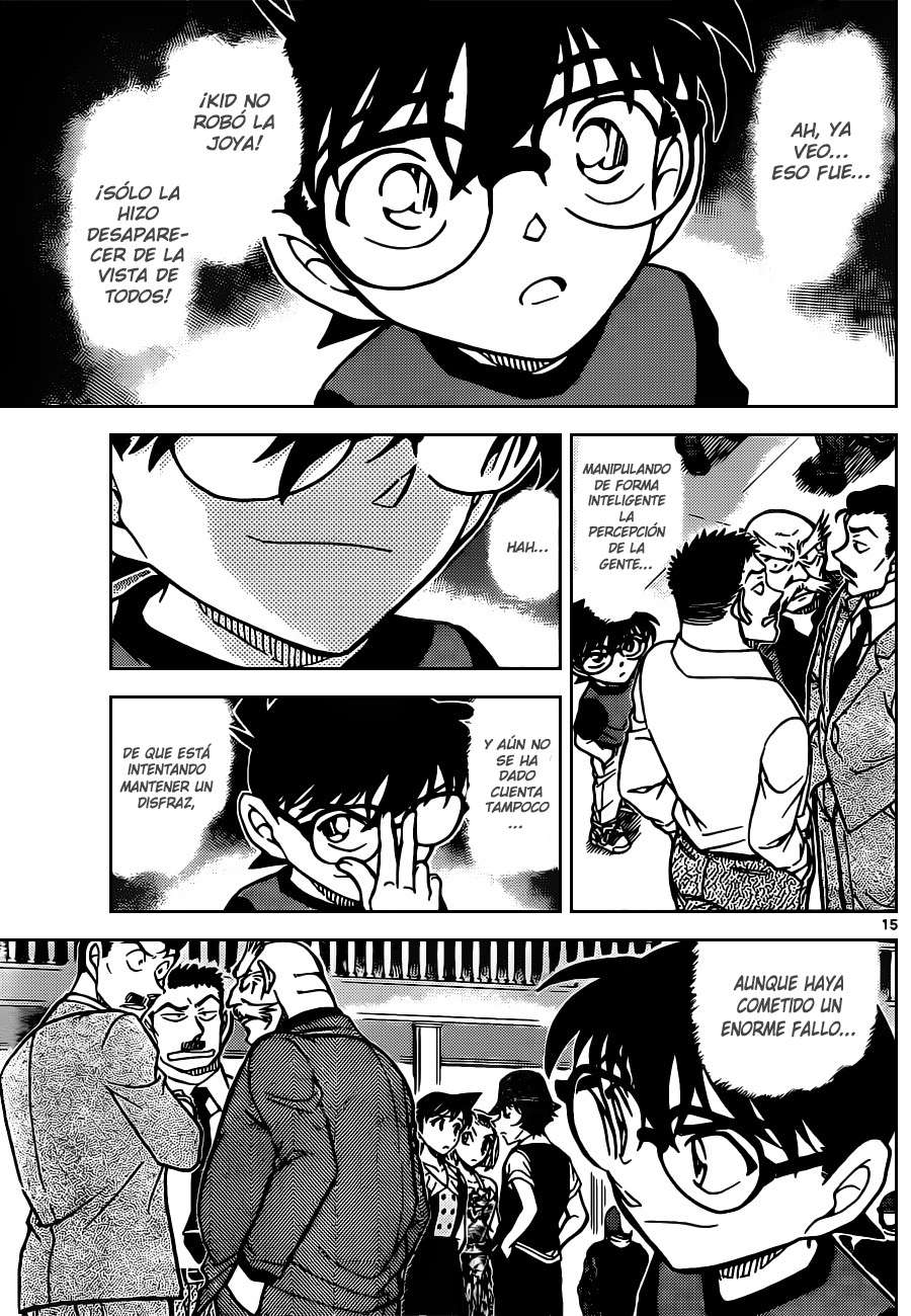 Detective Conan Capítulo 829 - Página 15 en español