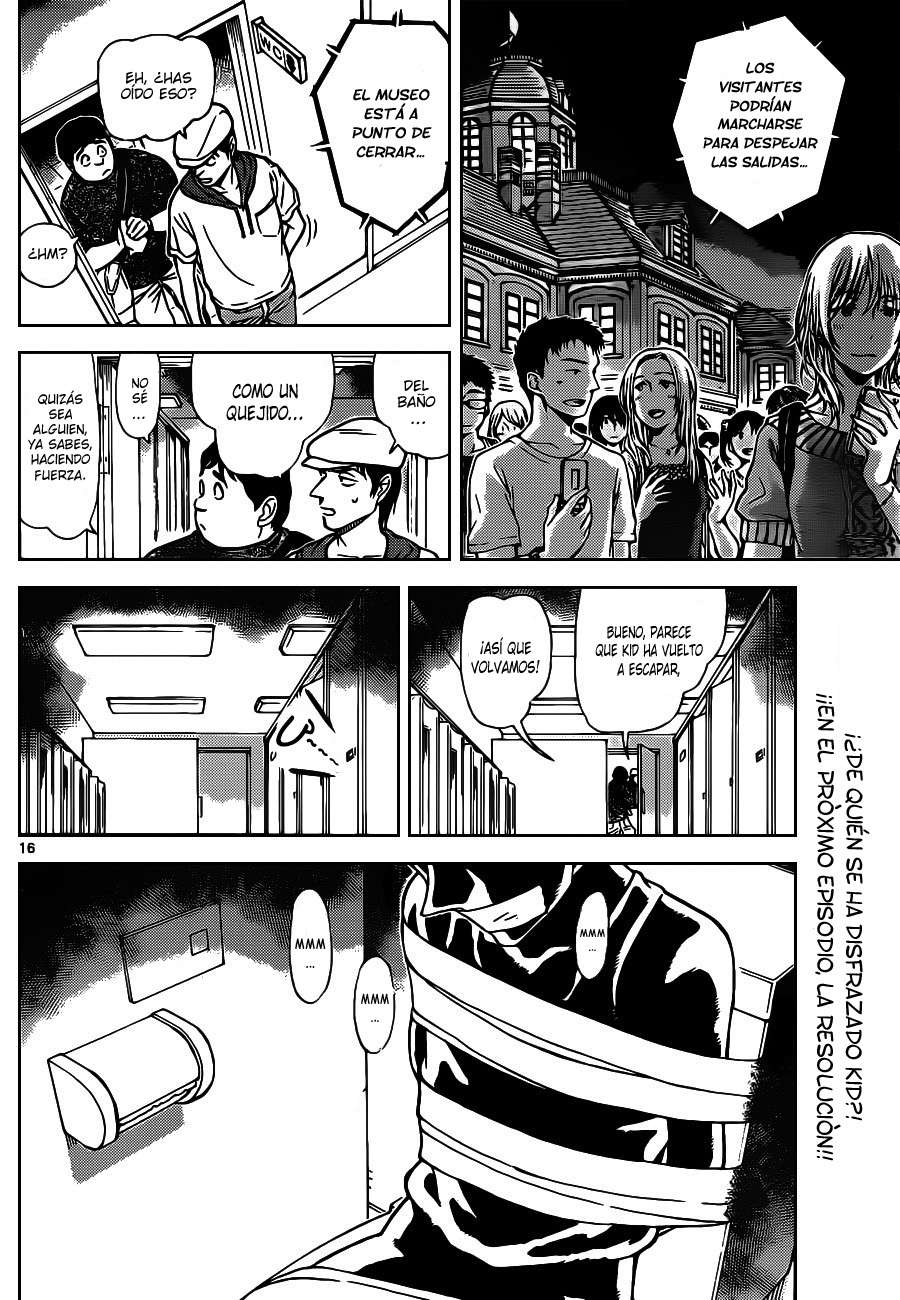 Detective Conan Capítulo 829 - Página 16 en español