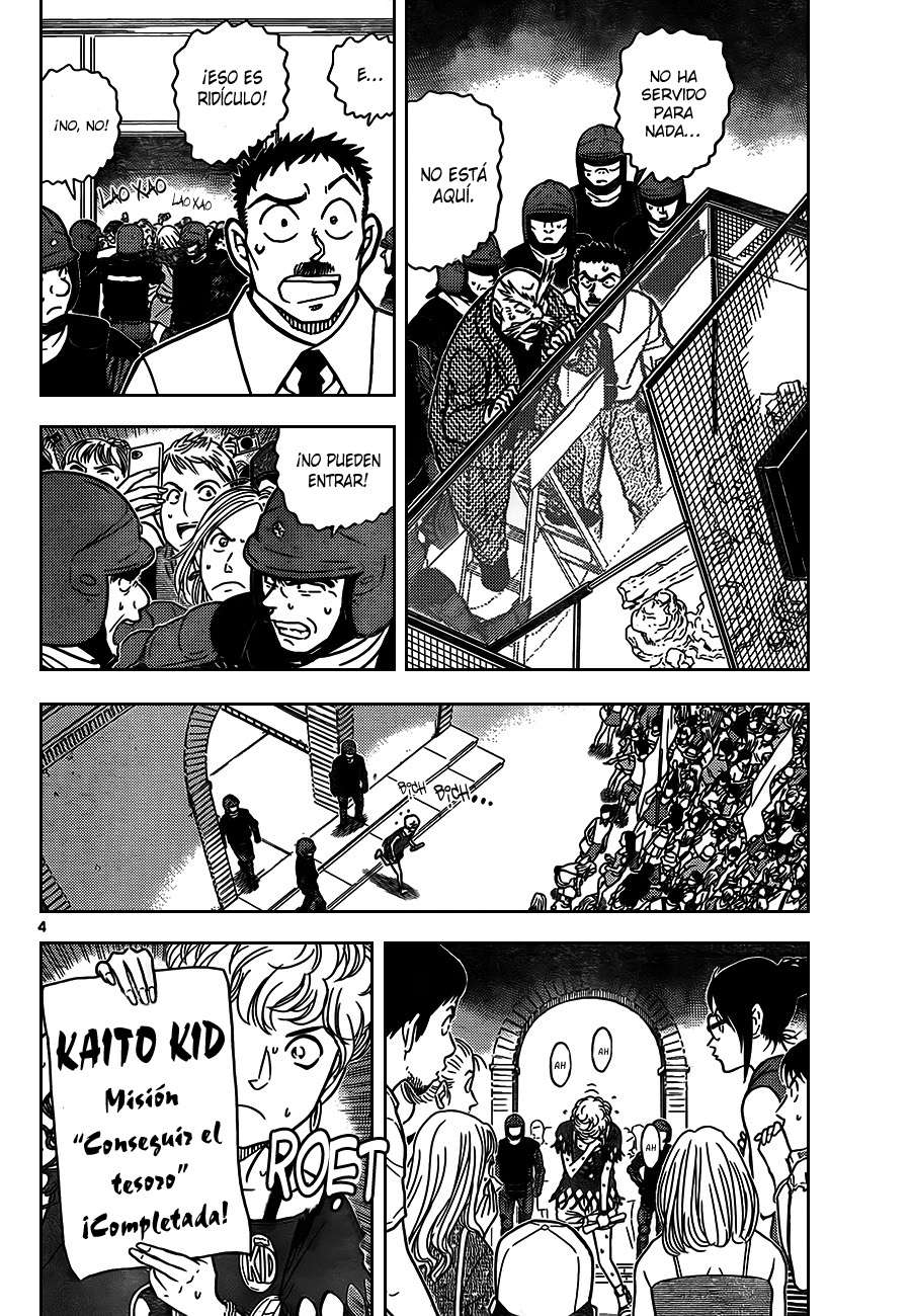Detective Conan Capítulo 829 - Página 4 en español