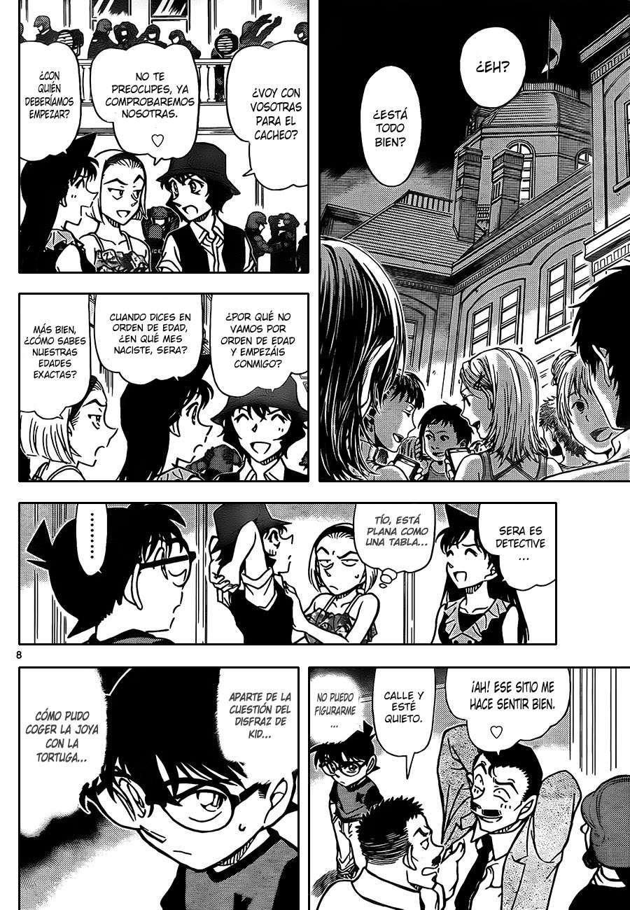 Detective Conan Capítulo 829 - Página 8 en español