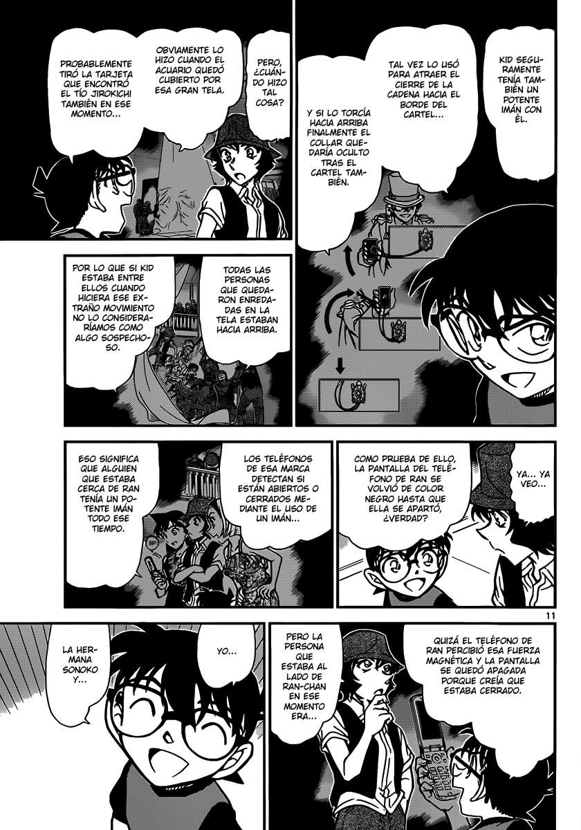 Detective Conan Capítulo 830 - Página 11 en español