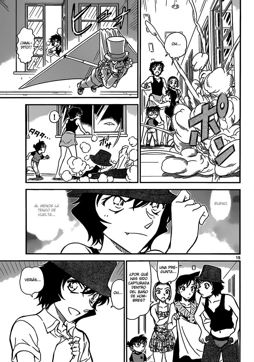 Detective Conan Capítulo 830 - Página 15 en español